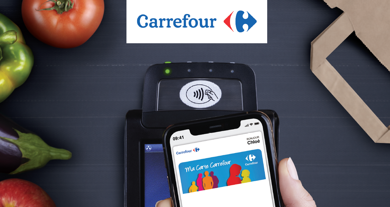 Contactless payment: Carrefour's loyalty card now available in Apple Wallet | Group