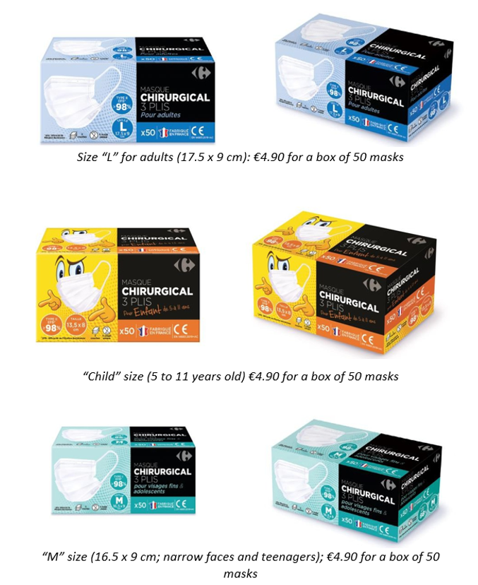 French mask Carrefour Group french-mask-carrefour-group