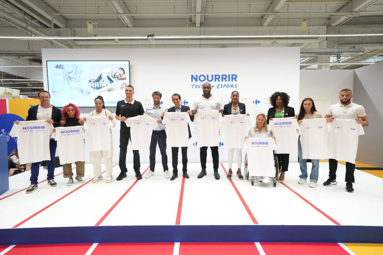 Carrefour premium partner of the Olympic and Paralympic Games